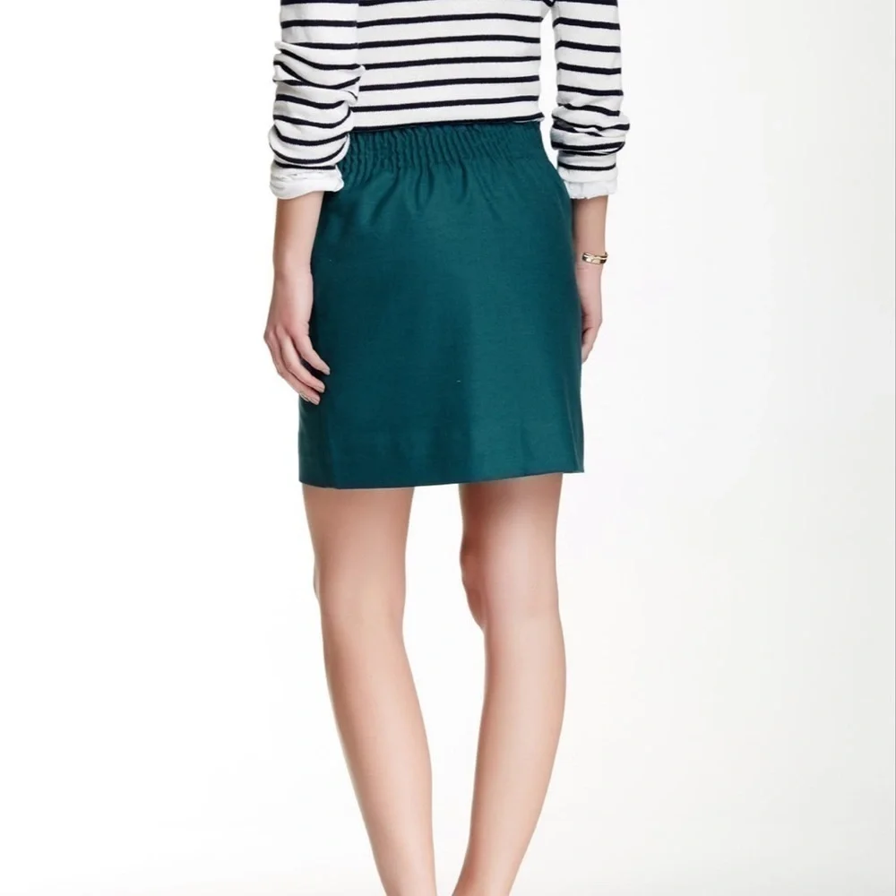 NWT J Crew City Mini Skirt Wool Blend size 00